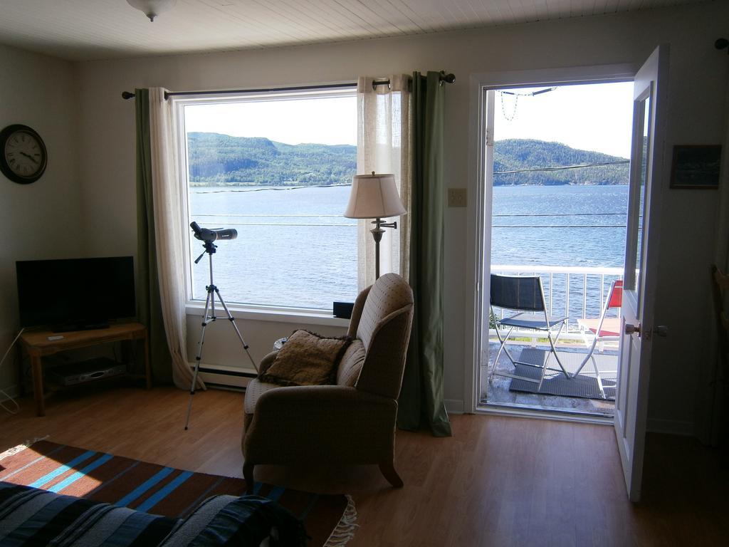 Apartement Mirador Du Fjord LʼAnse-Saint-Jean Eksteriør billede